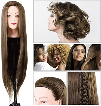cabeza peluquería pelo natural