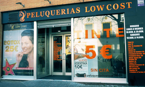 franquicia peluquería low cost