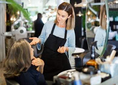 peluquería vila real mujer