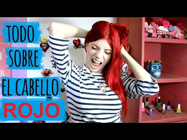 como cuidar el color rojo del cabello
