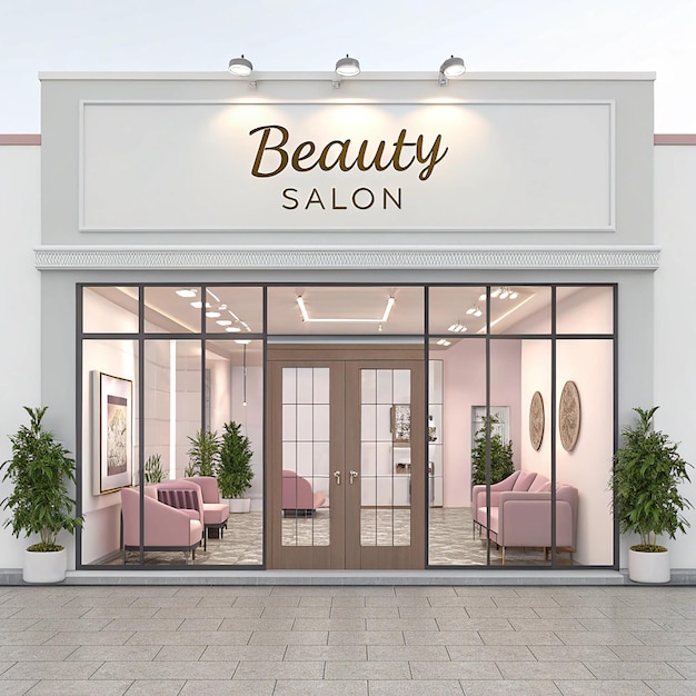 salon de belleza fachada
