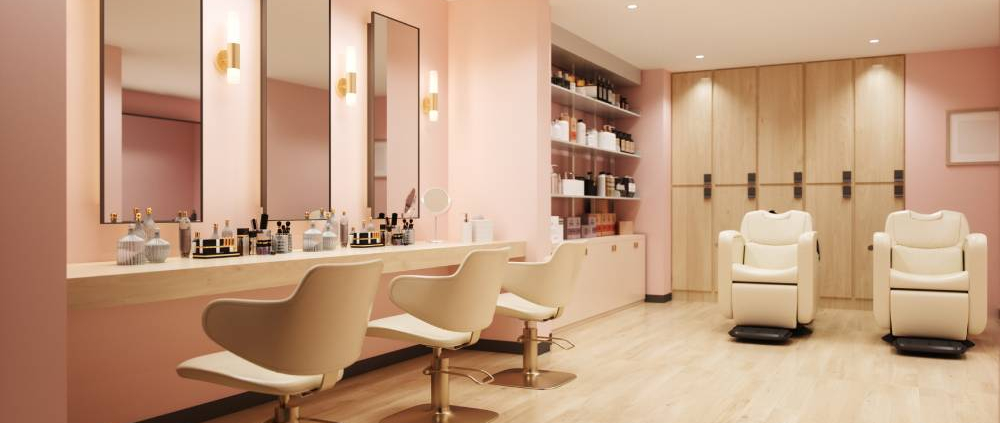 que hay en un salon de belleza